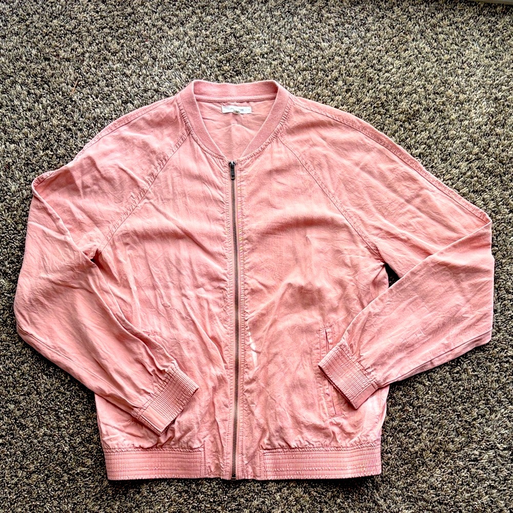 Maurices Light Pink Bomber Jacket